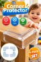 4-Piece Child Safety Corner Protector Set – Table and Coffee Table Corner Guards
