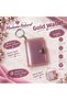 Golden Accumulating Wallet with Keyring & Mini Wallet... Silvery Bembe