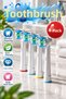 Toothbrush for Daily Oral Care, Economical Pack of 4