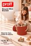 Rainbow Nordic Series Multi-Purpose Round Mini Bucket - Storage Box with Organizer Lid 27.5 cm X 19.4 cm - 3
