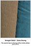 Petrol Blue Background Curtain |   Room Blackout Sunshade |   Textured Fabric with Effects |   Modern Stylish Design - 6