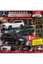Mercedes Gls 600 Metal 1:24 Scale Toy Car with Sound and Light Pull-Release Mechanism - 2