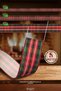 Christmas Scottish Plaid Wired Fabric Ribbon 5 Meters – Steel Wire Tartan Patterned Voluminous Bow and Tree Decoration Ribbon - 6