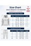 Hooded Tracksuit 2-Piece Set with Patterned Bottom and Top Combination with m Print - 3