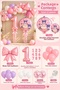 Party 7 Years Old Kuromi Themed Birthday Balloon Set with Bow Foil Balloon Pink Purple Party Decoration Set with Number Options for Ages 1-9 - 2