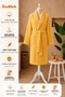 Single Bathrobe Şalyaka-Colourist Gold (Size L) - 2