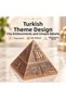 Turkey Themed Metal Pyramid Ashtray Incense Burner Jewelry Box with Lid Decorative Gift 10X10 cm - 3