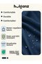 Premium Kitchen Apron Set of 2 Stain-Resistant Water-Repellent Fabric Adjustable Straps Plain Double Kitchen Apron - 5
