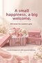 Set of 3 Baby Girl Gift Boxes - Pink Striped Baby Shower & Birth Room Presentation Box
