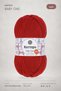 K.Artopu Baby One Non-Pilling Baby Hand Knitting Yarn K129 Dark Red