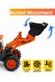 Toy Shovel 20cm – Friction-Powered Construction Vehicle with Movable Bucket, Inertial Movement, Rubber Wheels - 5