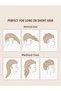 Buttoned Hair Drying Cap - 3