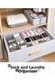 3 Pieces Sock and Laundry Organizer Drawer and Closet Organizer, Shelf Organizer, Foldable - 2