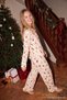 Ecru Collar and Ruffle Detailed Soft Tuşe Pointel/Ribbed Knitted Pajama Set Thmaw27Pt00148 - 2