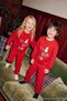 Red Girl/Boy Cotton Christmas Printed Knitted Thick Non-Embossed Sweatshirt Tkdaw25Sw00098 - 4