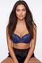Anthracite Lace Push up T-Shirt Bra Thmaw27Su00032 - 2