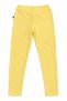 Girl's Basic Tights Yellow Flexible Comfortable Daily Bottoms - 4