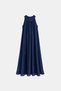 Lace Collar Detailed Maxi Dress - 4