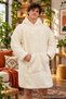 Pabtex Welsoft Plush Fleece Wearable Blanket Pajamas