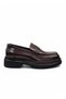 Brown Men's Genuine Leather Shoes 034.2582 - 2