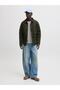 Men's Velvet Collar Green Jacket 12301609 Jornorrebro Barn Jacket Sn - 3