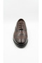 Brown men's genuine leather classic shoe 013.450 - 3