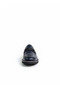 Navy blue men's genuine leather shoes 013.1851 - 3