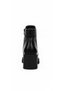 Black Women's Genuine Leather Heeled Boots 074.602-1 - 3