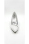 Silver women's high heeled shoe 615.917 - 3