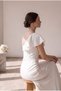 Women's Strapless Pencil Evening Dress with Tassel Detail Sleeveless Elegant Event Wedding Dress - 5