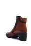 Tan Women's Genuine Leather Heeled Boots 074.602 - 3
