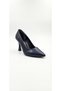 Navy Blue Women's Heeled Shoes 319.017-100