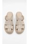 Beige Suede Women's Slippers 647.7001 - 4