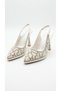 Beaded Women's Daily Heeled Shoes 728.2617 - 5