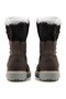 Cat 015Z101184 Utah Fur Dark Grey-Grey Nubuck Women's Boots - 4