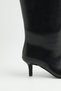 Boots 2312 - Black Women's Boots with Pointed Toe and Front Seam Detail - 4