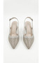 Silver Stone Women's Thick Heeled Shoes 659.7025 - 4