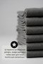6-Piece Anthracite Men's Business Cotton Seamless Thin Summer Socks - Premium - 5