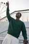 Men's 100% Cotton Regular Fit Red-Green Sweatshirt - 2