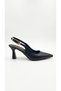 Black Women's Heeled Shoes 036.1410 - 2