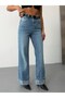 Women's High Waist Double Leg Wide Leg Jeans - 3