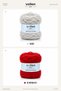 5 Pcs Premium Mohair Knitting Yarn 100 Gr 250 m – Soft Lightweight Plump Texture |   Shawl Cardigan Sweater Scarf Rope - 5
