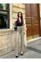 Leopard Print Wide Leg Jeans - 5