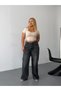 Women's Plus Size High Waist Wide Leg Loose-Fit Jeans - 7