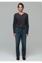 M0019166-A7787 Marlon Classic Vintage Jean Pants Men's Jeans Dark Blue - 3