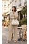 Vellora Canvas Cream Handbag - 3