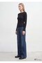 Long Sleeve Black Basic T-Shirt Fitted / Fitted 1612817 -900 - 4