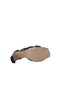 26310D Genuine Leather Heeled Women's Shoes Black Buckle Square Toe - 3