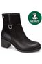 Narco Genuine Leather Orthopedic Heeled Women's Boots Black