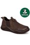 Eluza Genuine Leather Comfort Orthopedic Women's Heeled Shoes Brown